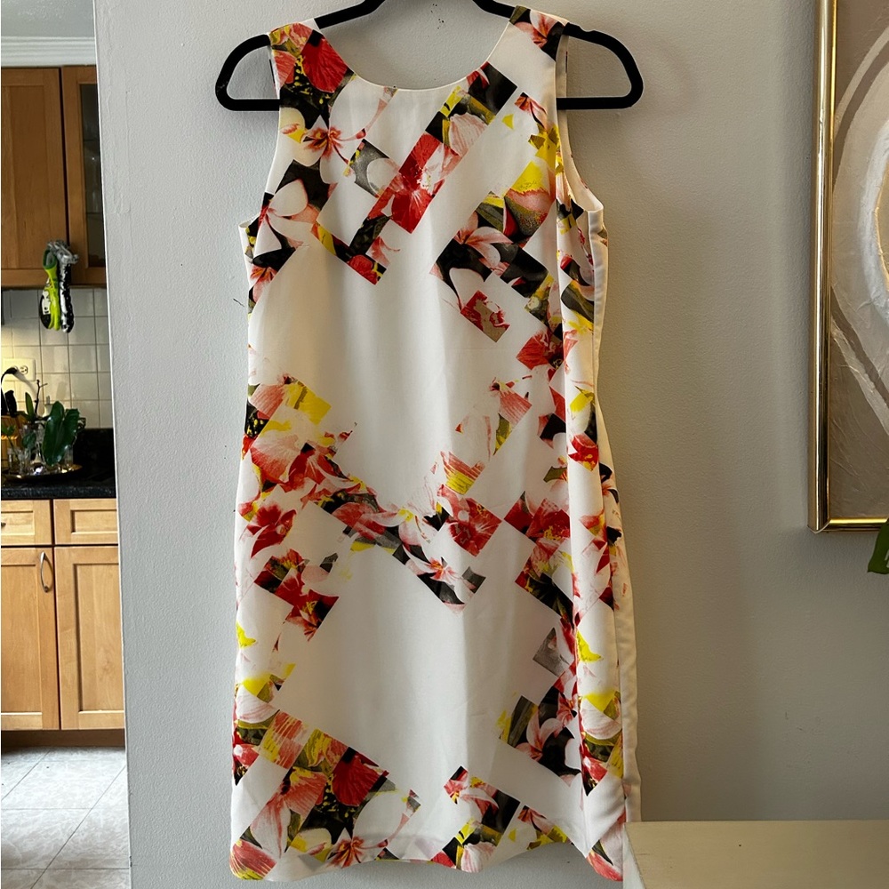 Vince Camuto floral work dress